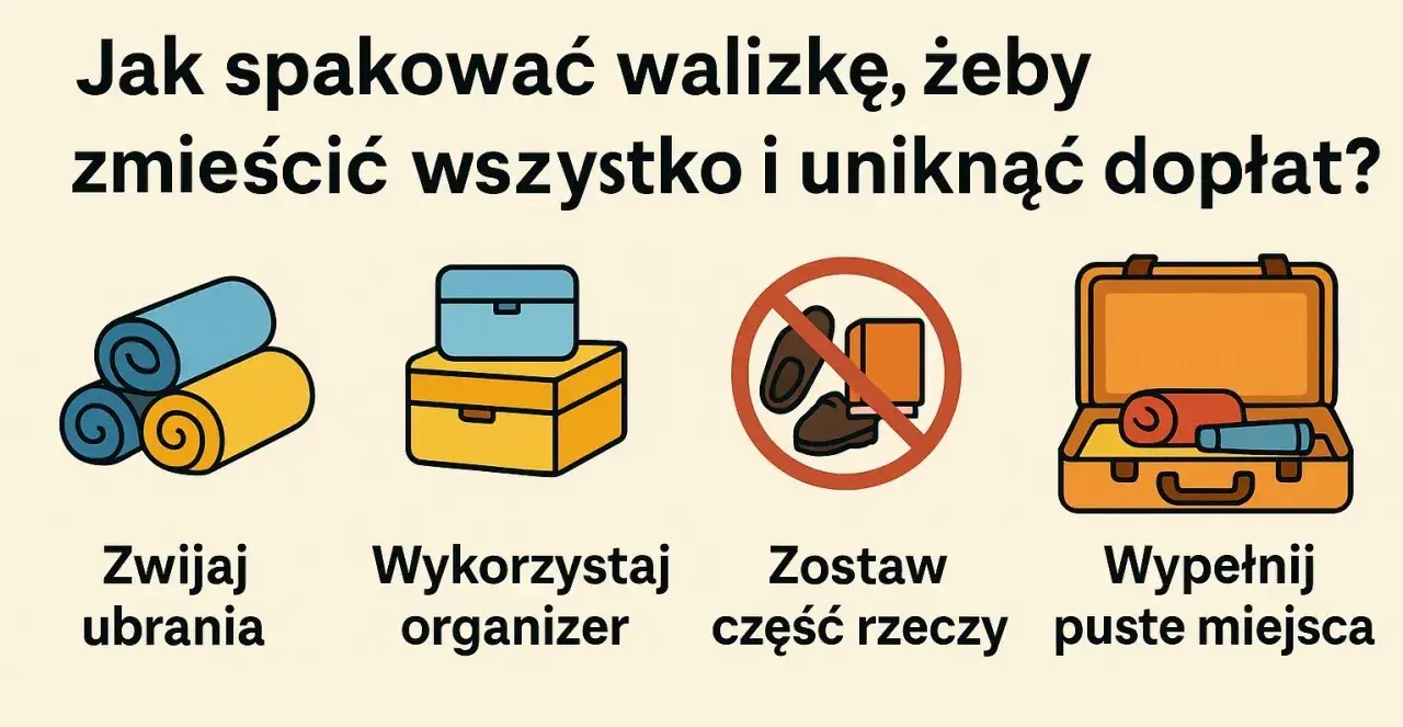 Jak spakować walizkę bez stresu? Kompletna lista i porady!