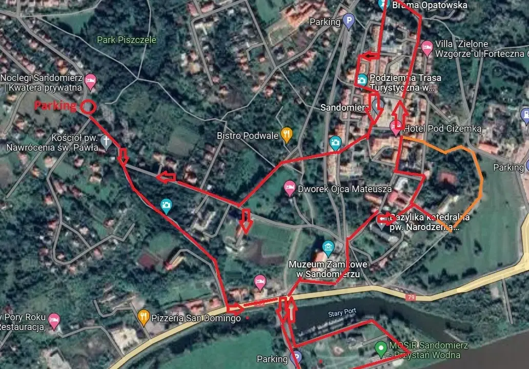 Sandomierz: Królewskie miasto na 7 wzgórzach plan zwiedzania i atrakcje