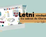 Letni niezbędnik: co zabrać na wakacje do Chorwacji? Maska do snorkelingu, okularki, krem z filtrem, ręczniki i akcesoria plażowe.