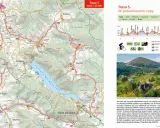 Trasa rowerowa "W poszukiwaniu ropy" przez malowniczy Beskid Niski, z widokiem na cerkiew w Kunkowej.