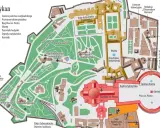 Mapa Watykanu, pokazująca granice państwa, bazylikę, muzea i ogrody. Czy Watykan to państwo? Tak, ta mapa to dowód!