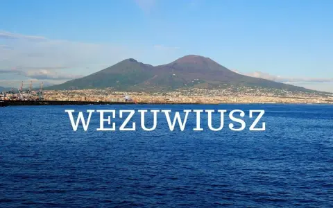 Widok na Wezuwiusz, neapolitański wulkan, górujący nad miastem i Zatoką Neapolitańską.