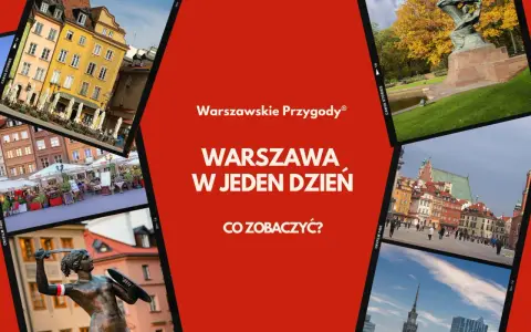 Kolorowe kamienice Starego Miasta w Warszawie, pomnik Syrenki i Pałac Kultury. Planujesz jednodniową wycieczkę?