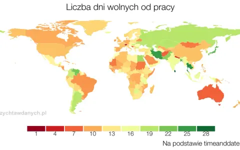 Gdzie odpoczywa się najdłużej? Kraje z rekordem dni wolnych!