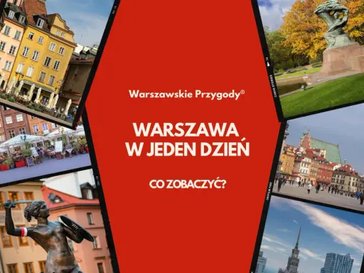 Kolorowe kamienice Starego Miasta w Warszawie, pomnik Syrenki i Pałac Kultury. Planujesz jednodniową wycieczkę?