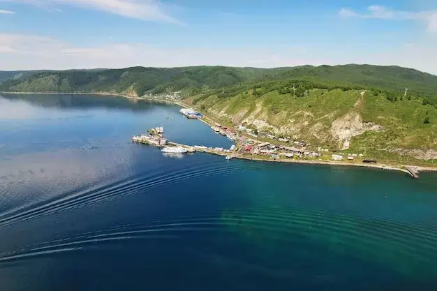 Bajkał widok z lotu ptaka