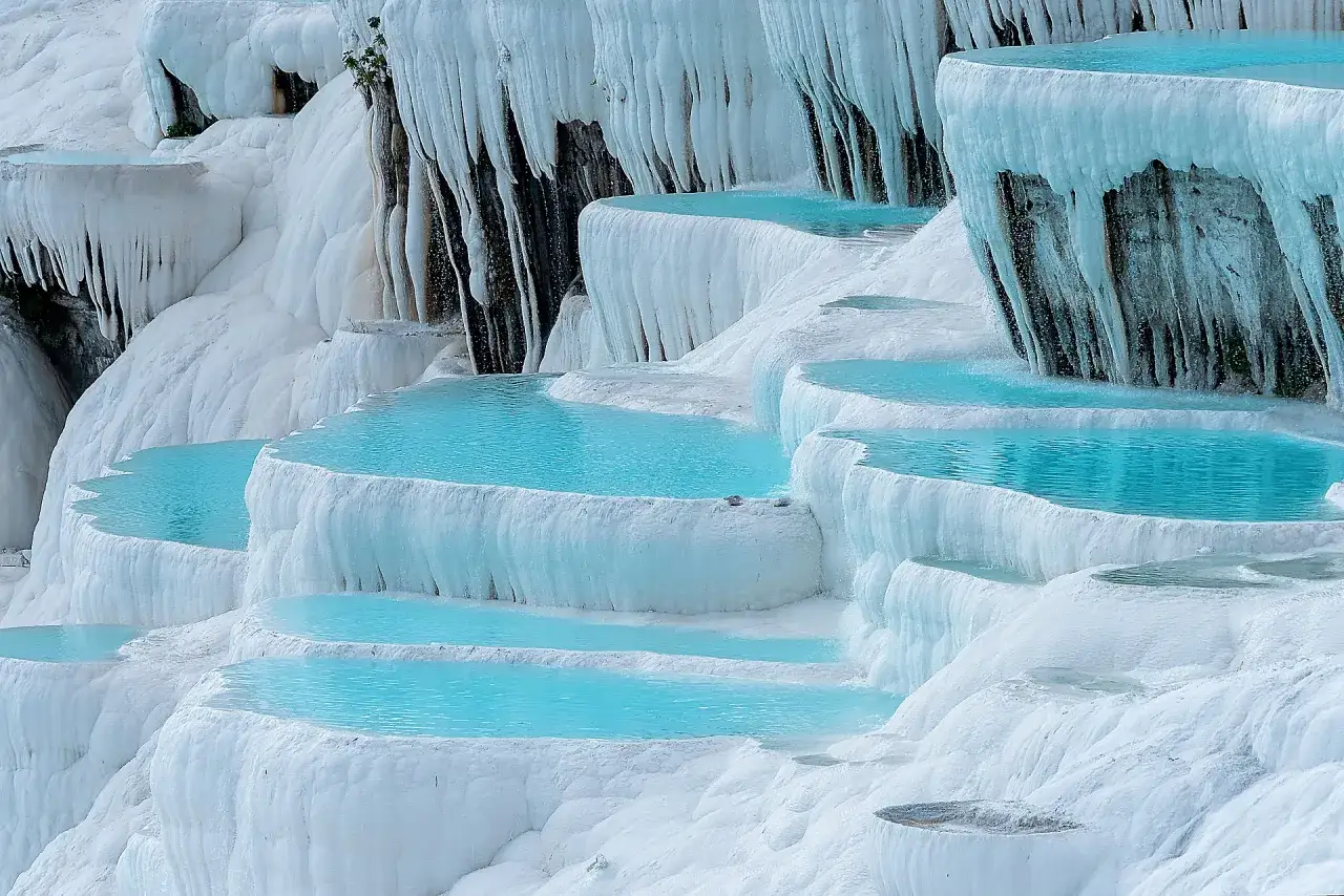 Pamukkale tarasy wapienne Hierapolis