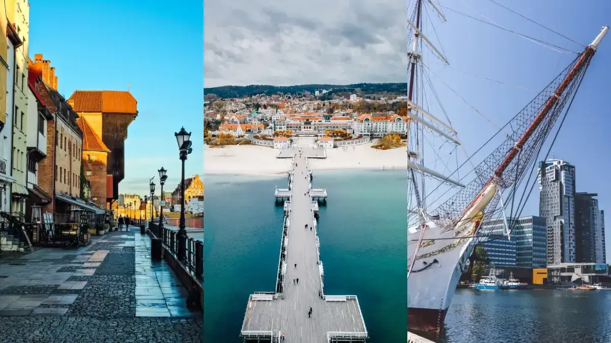 Trójmiasto panorama Gdańsk Sopot Gdynia