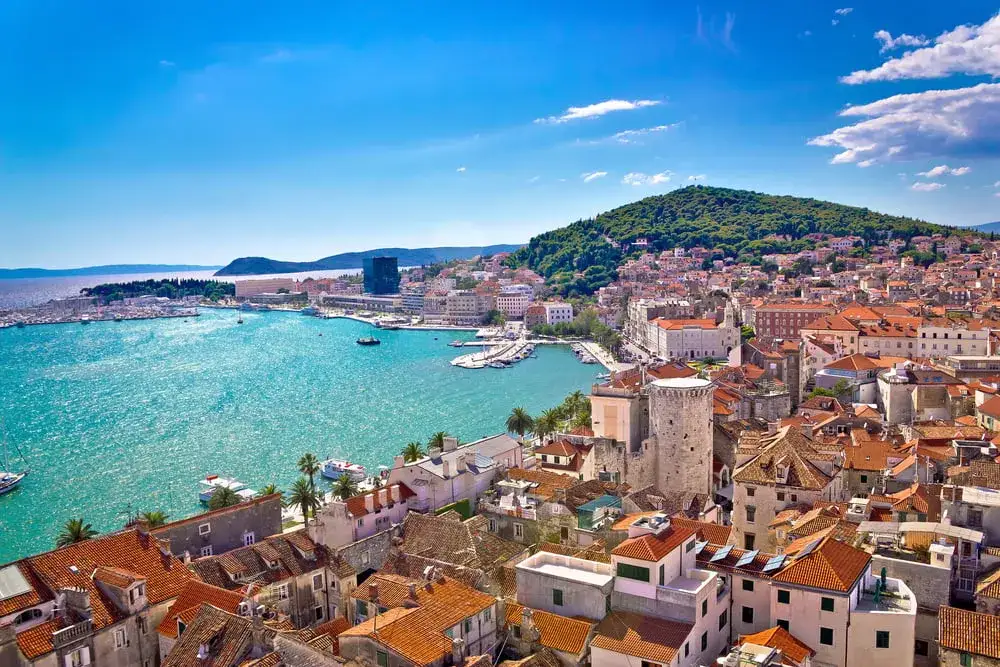 Wzgórze Marjan Split widok