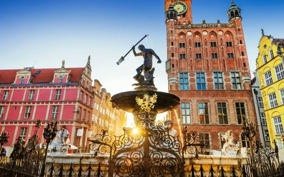Gdańsk Długi Targ Fontanna Neptuna
