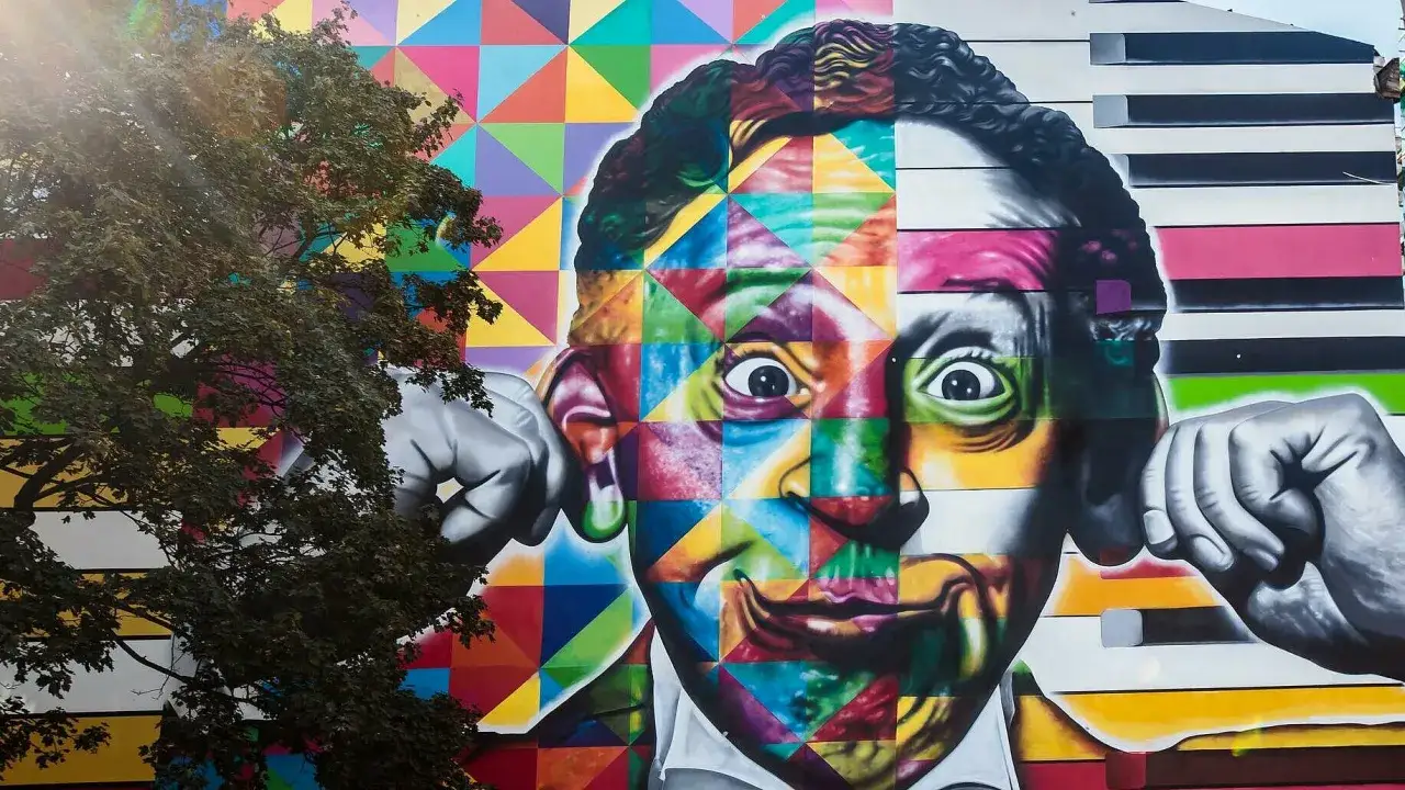Ł&oacute;dzkie murale street art