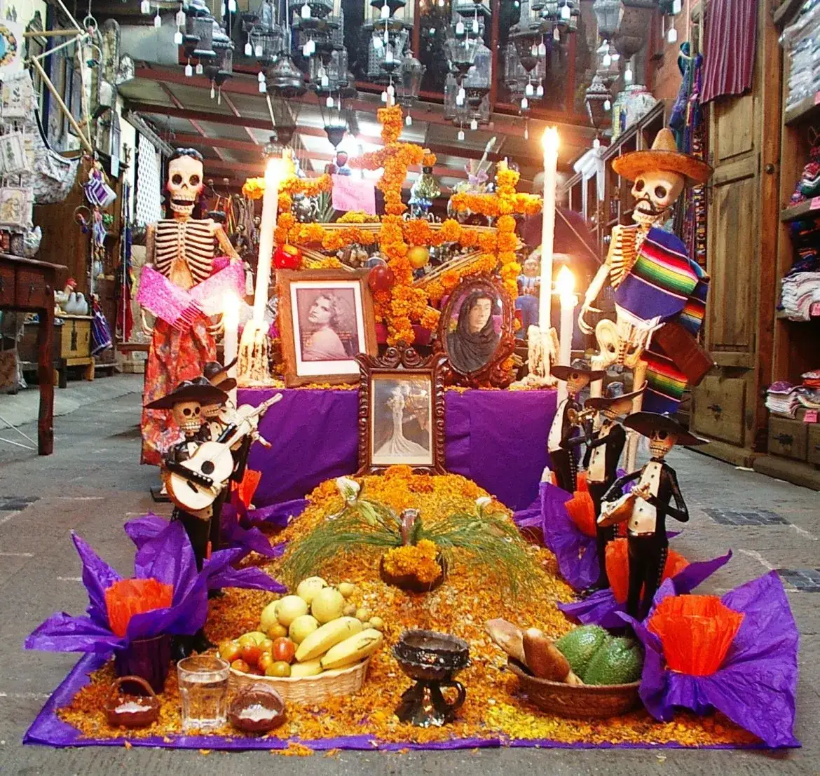 Día de los Muertos Meksyk tradycje ołtarzyki