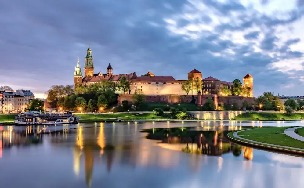 Wawel Zamek Kr&oacute;lewski panorama