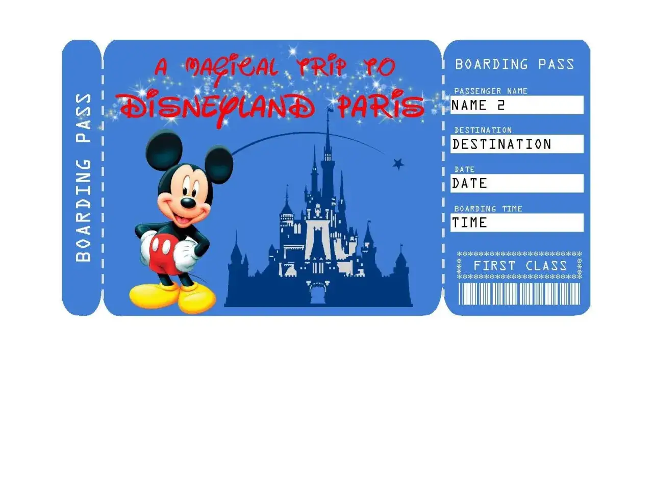 Bilety Disneyland Paris