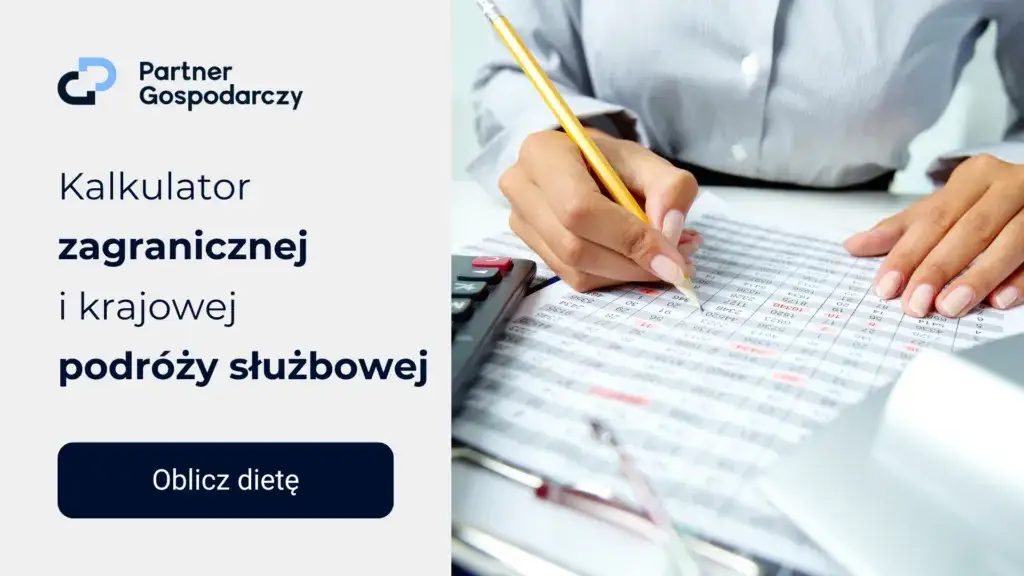 Przeliczanie ryczałtu za nocleg w delegacji zagranicznej, kalkulator podróży służbowej